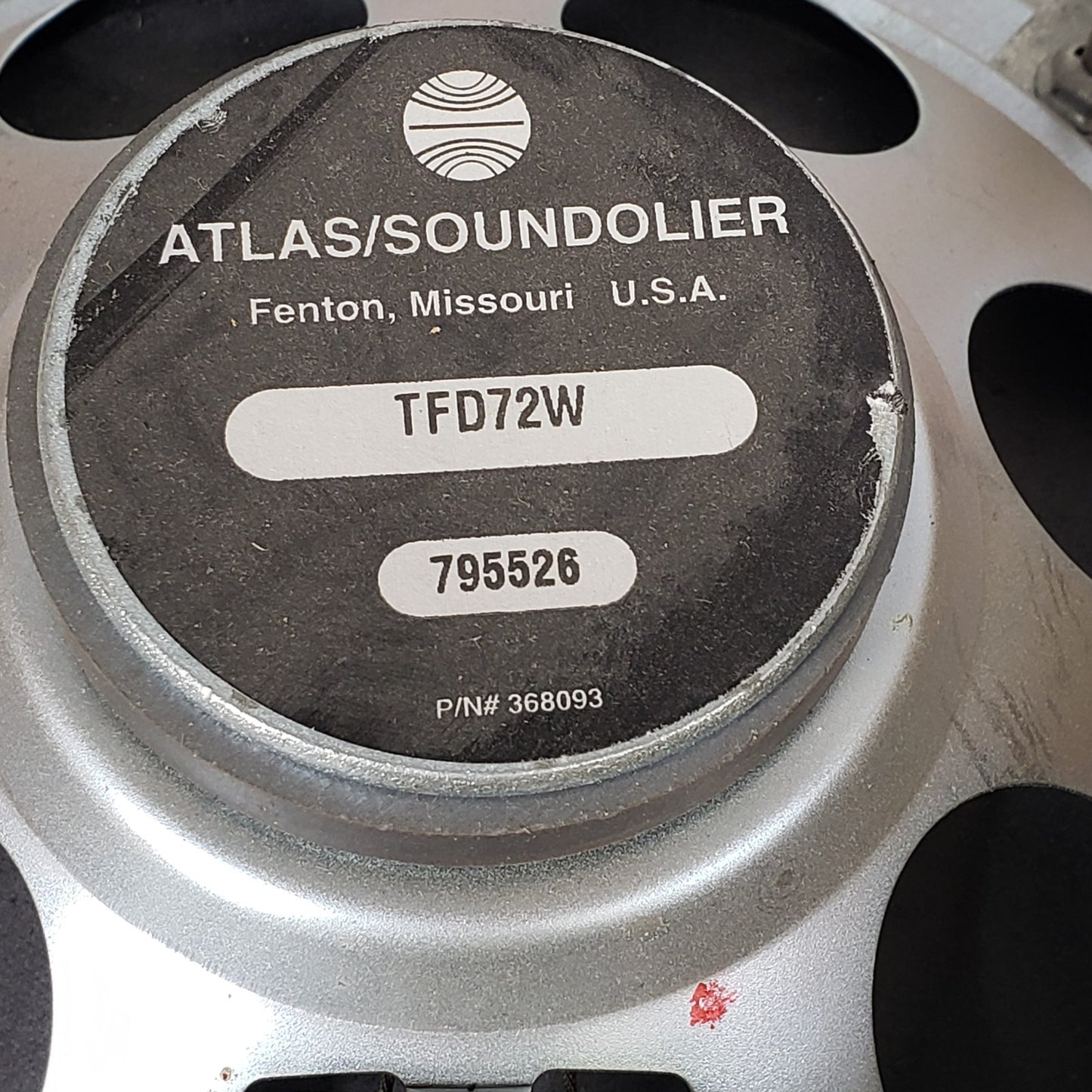 Atlas Soundolier TFD72W 8" Ceiling Speaker With Grill 368093