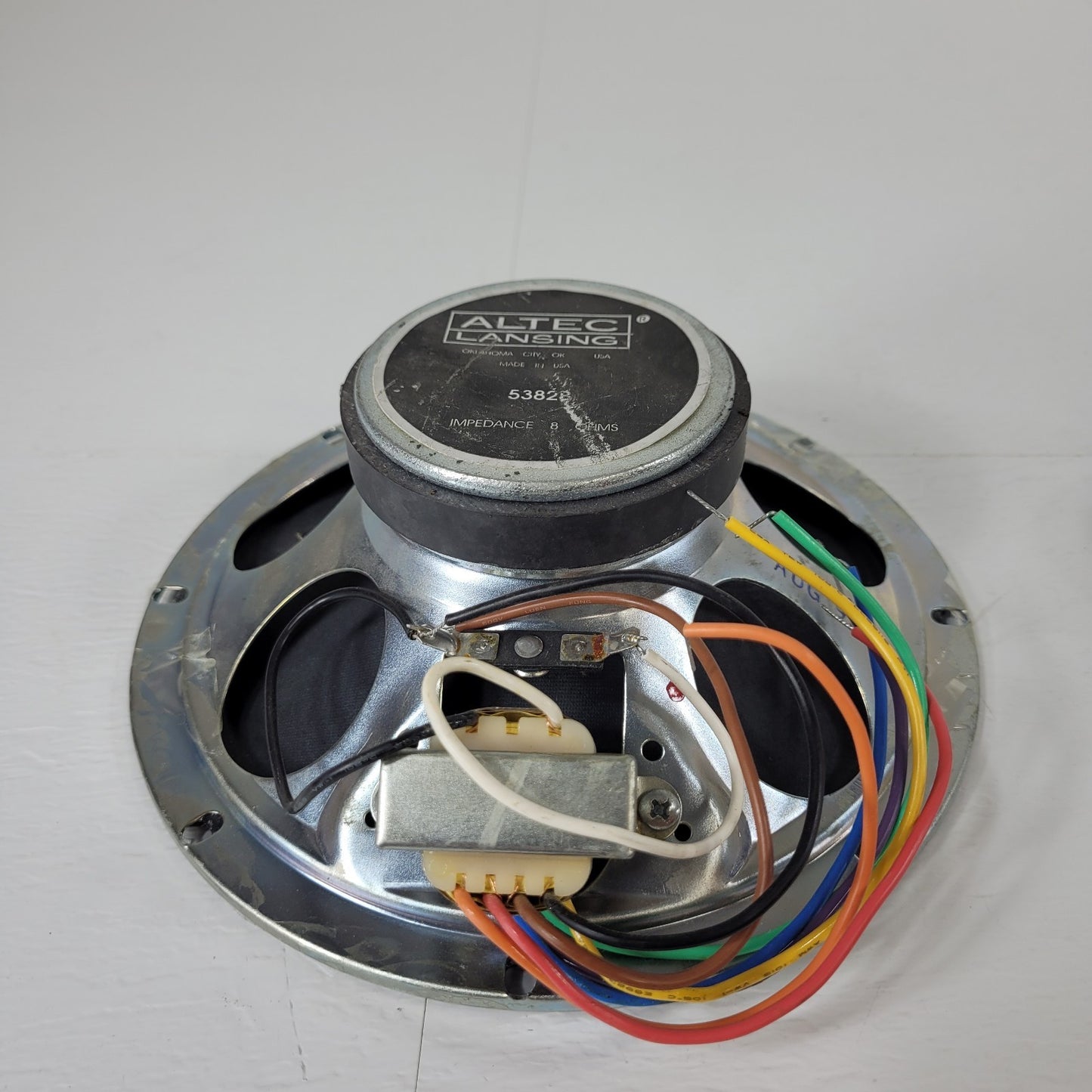 Altec Lansing 5382B 8" Impedance Speaker 8 ohms Western Electric