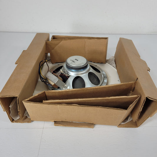 Lowell 810 Speaker 8-inch 15W Dual Cone Driver White With Grill