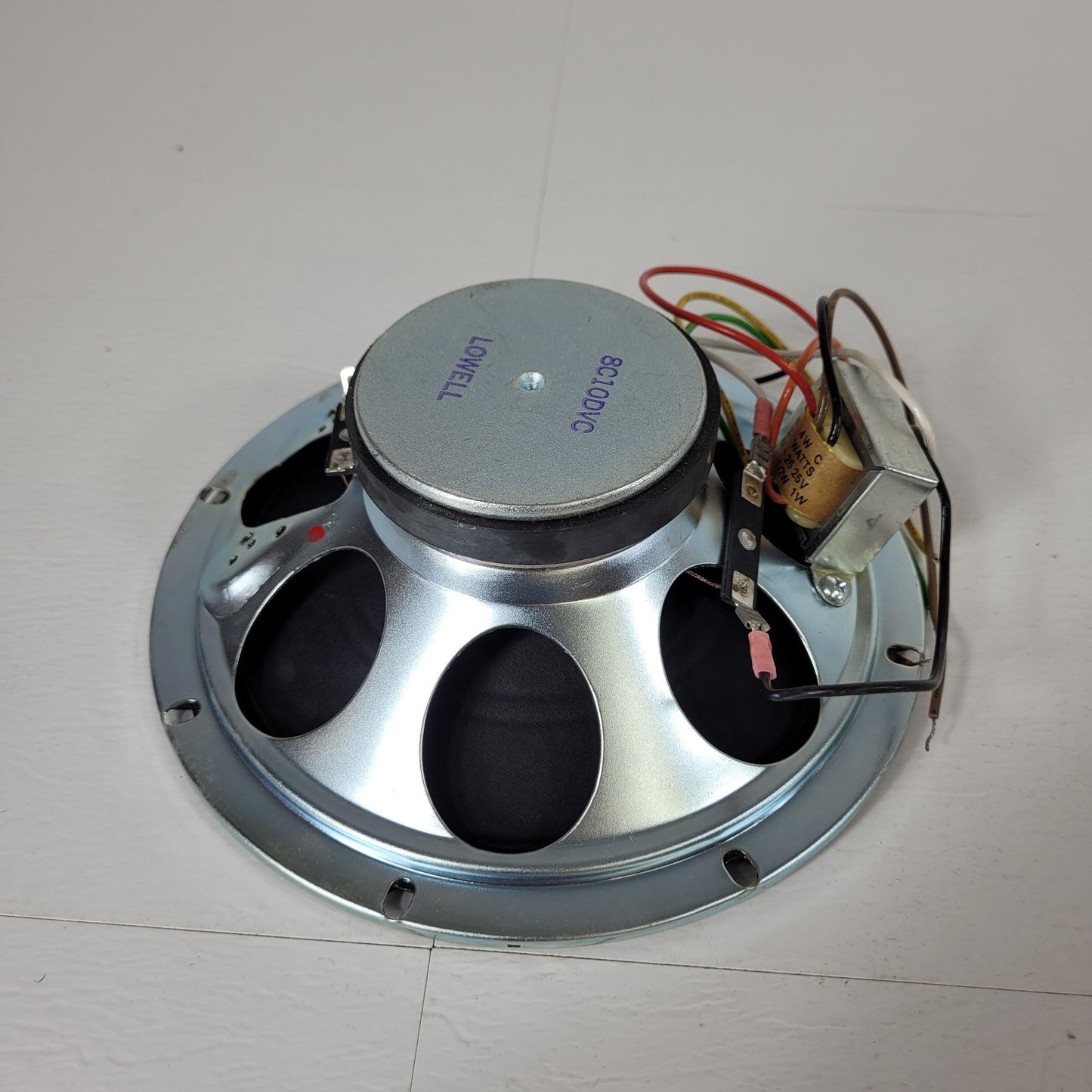 Lowell 8C10DVC 8" Ceiling Speaker Impedance 8" Drum