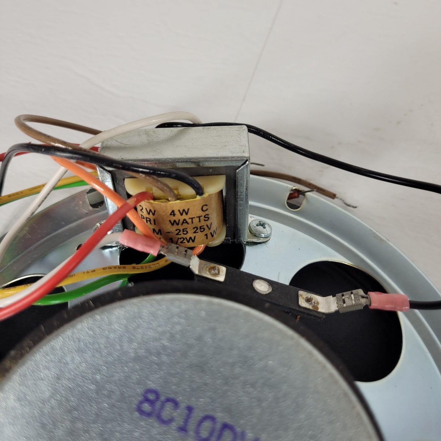 Lowell 8C10DVC 8" Ceiling Speaker Impedance 8" Drum