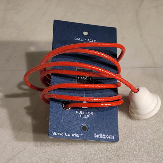 Telecor NC3-B Nurse Courier Pull For Help Station Blue Wall Plate