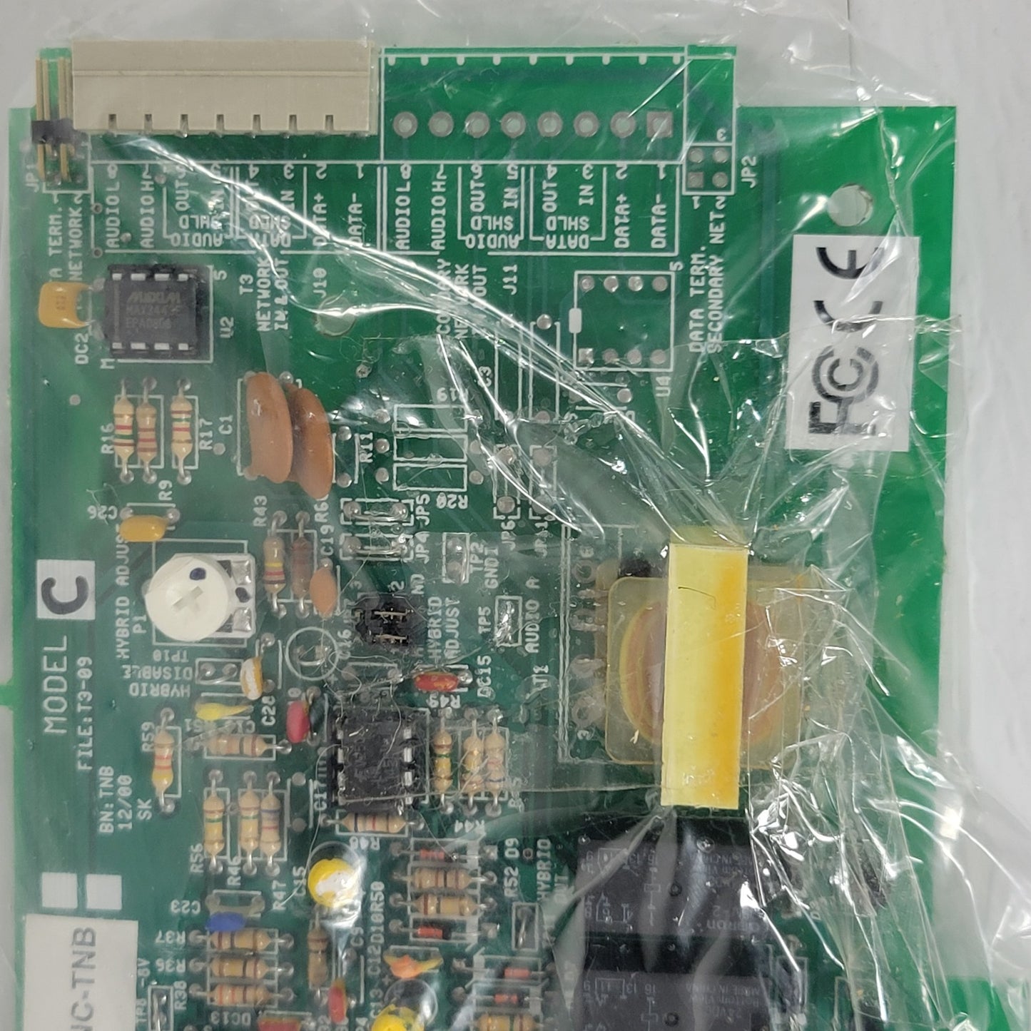 Telecor T3-NC-TNB Rev 6 Circuit Board Control Panel PCB Controller Nurse Call