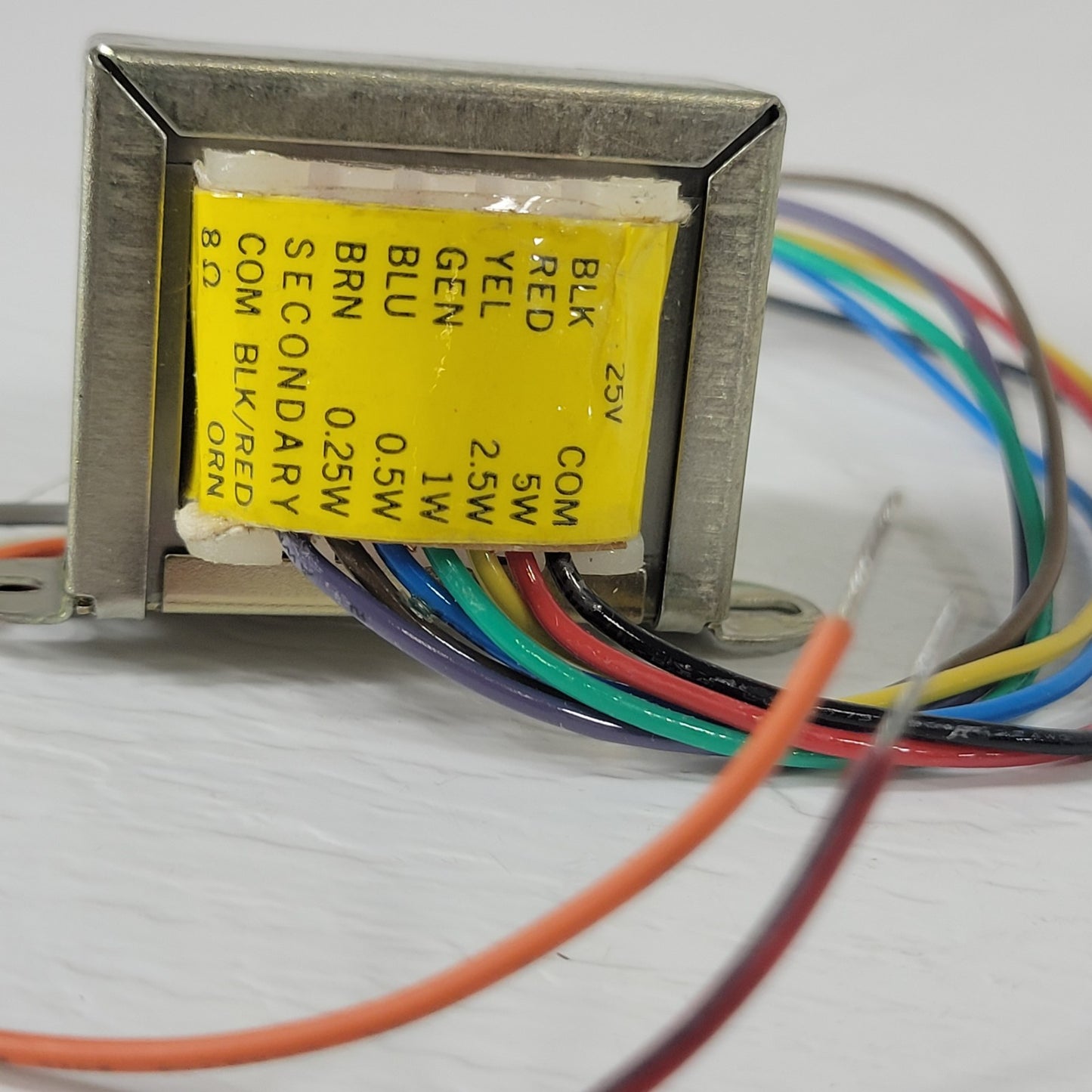 Speco Technologies T-7025/5 Speaker Transformer 25V 70V Multi-Tap AC Voltage