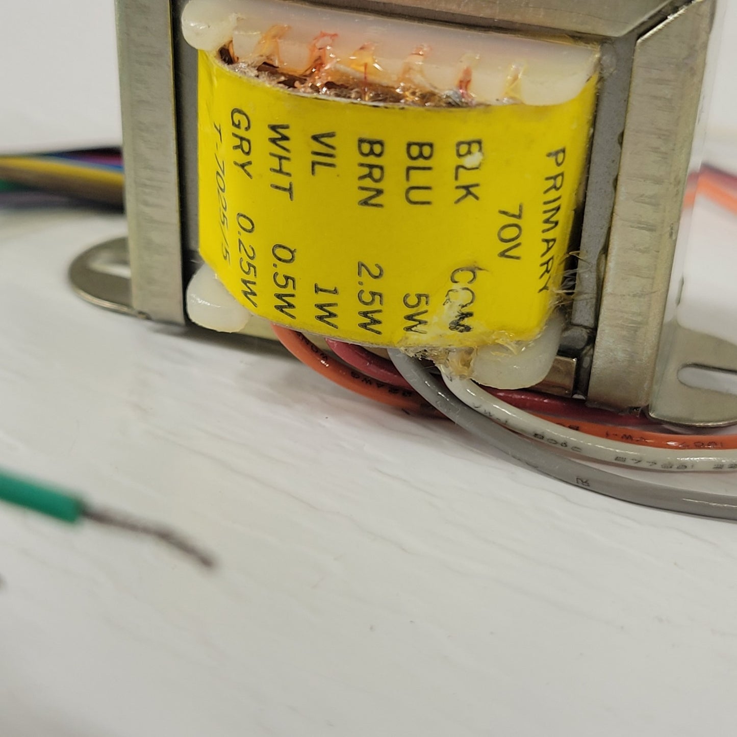 Speco Technologies T-7025/5 Speaker Transformer 25V 70V Multi-Tap AC Voltage