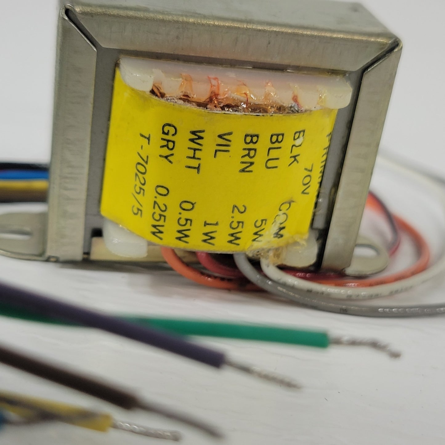 Speco Technologies T-7025/5 Speaker Transformer 25V 70V Multi-Tap AC Voltage