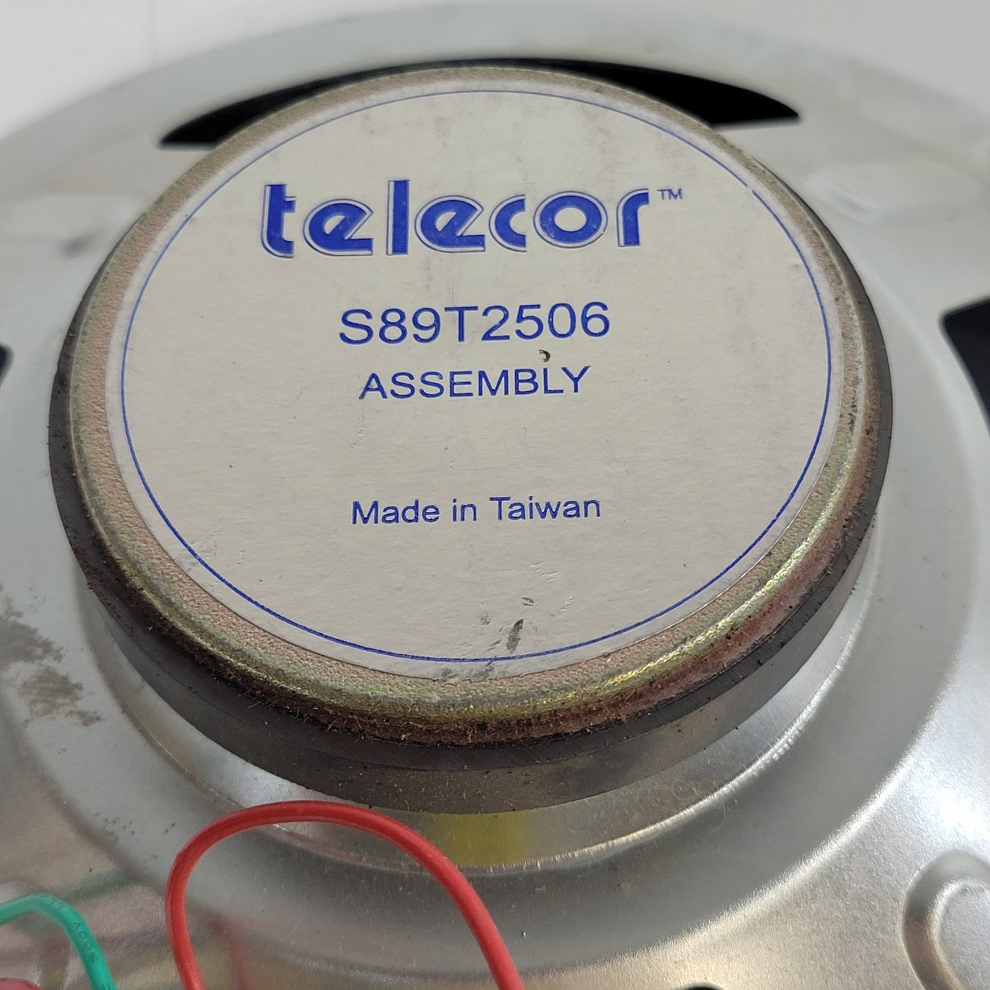 Telecor S89T2506 8" Speaker Intercom Wall Ceiling Speaker