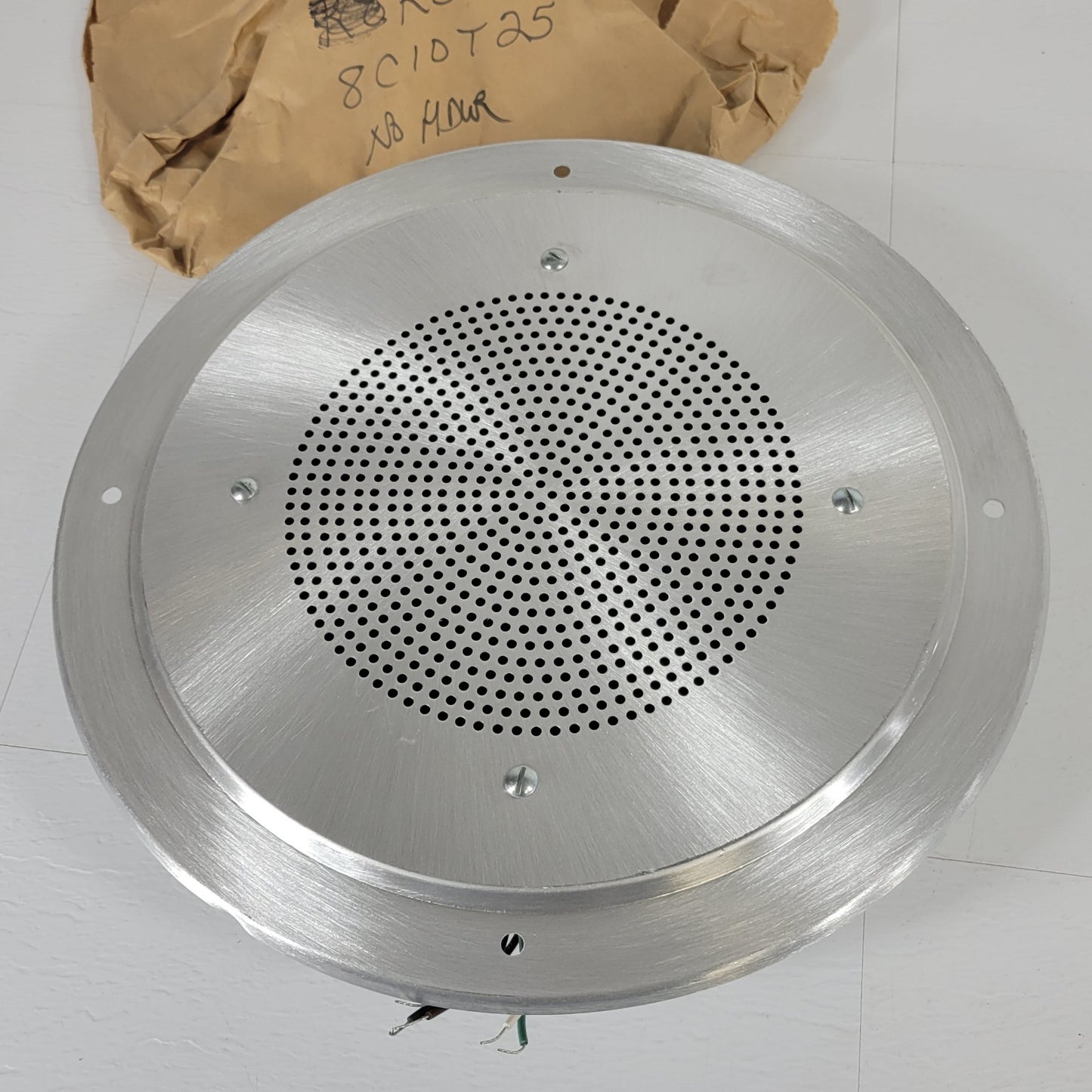 Lowell 8C10T25  8" Speaker With Transformer And RS-8A Metal Grill