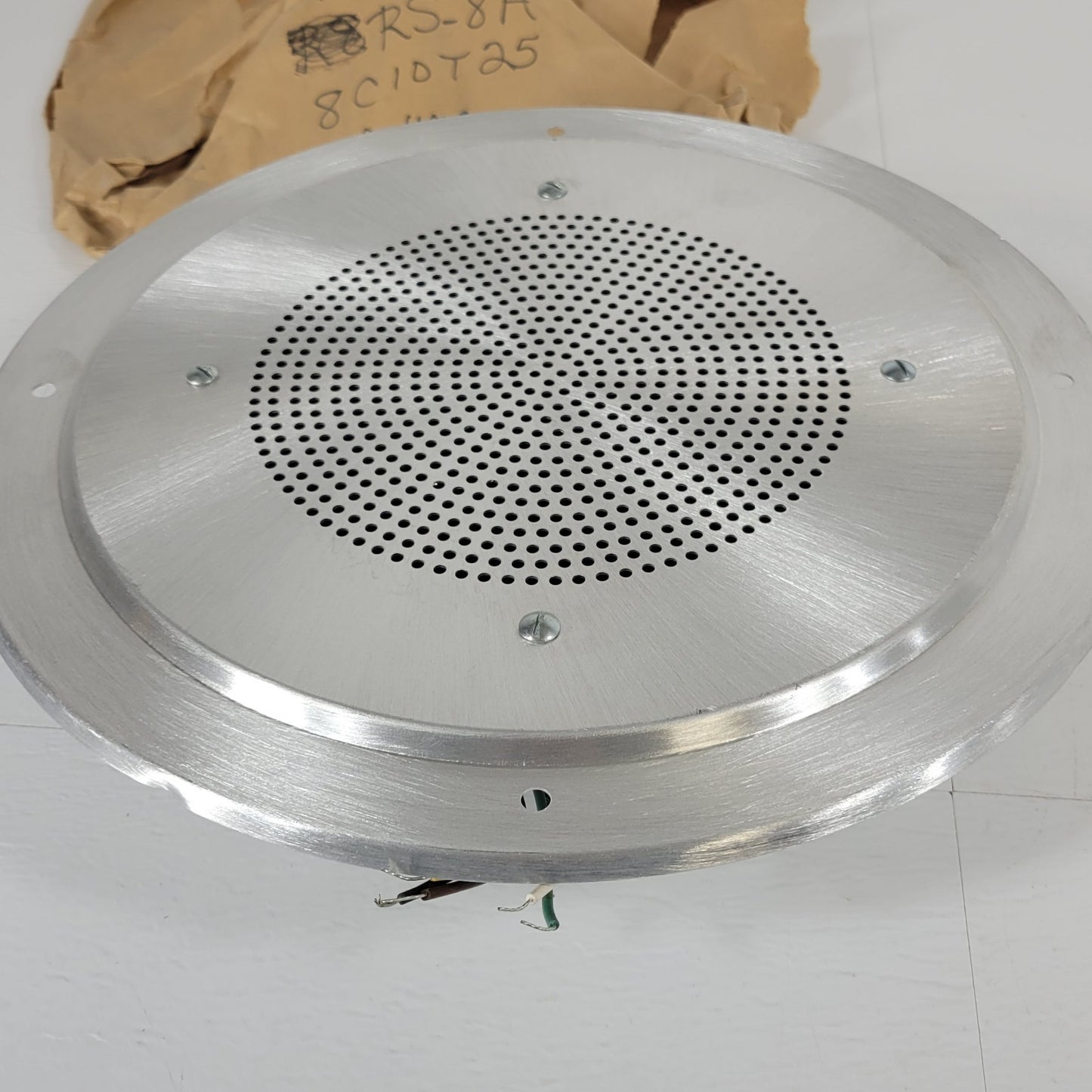 Lowell 8C10T25  8" Speaker With Transformer And RS-8A Metal Grill