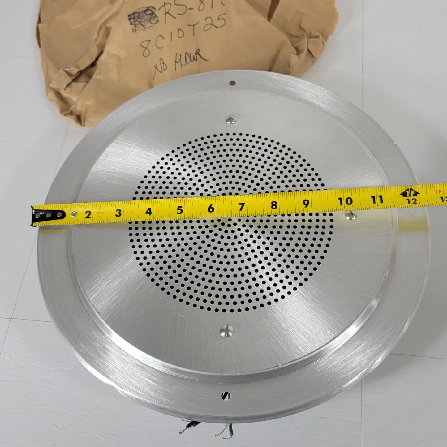 Lowell 8C10T25  8" Speaker With Transformer And RS-8A Metal Grill