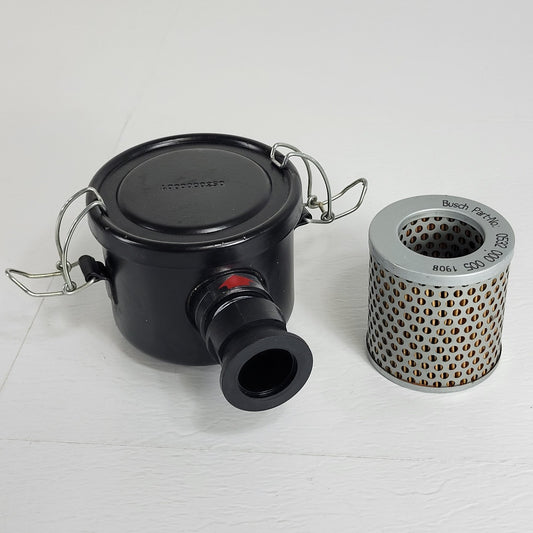 Busch Exhaust Filter For Vacuum Pumps 0530 000 001 With KF25 NW25 Flange Adapter
