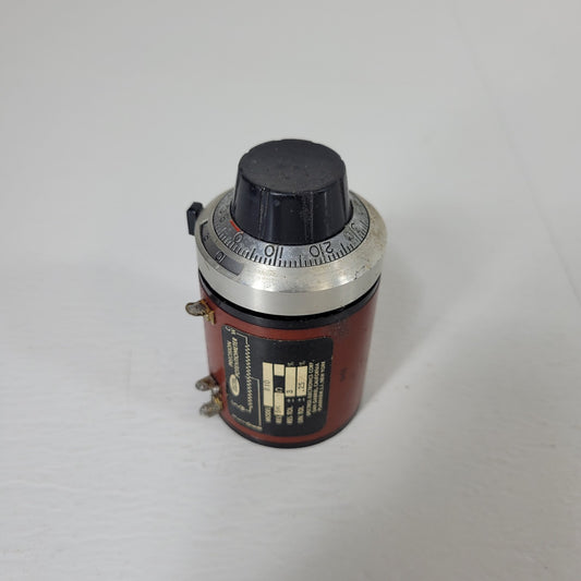Spectrol Precision Potentiometer 810 5Kohm 3% Linear B Taper with Knob 10 Turns