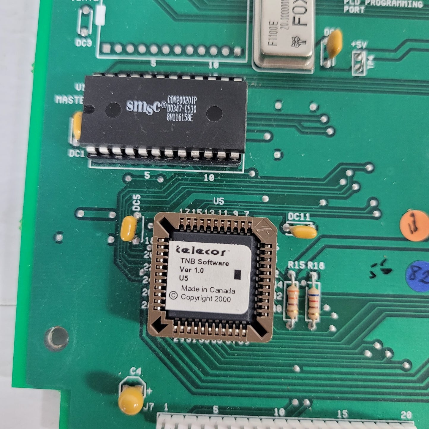Telecor T3-NC-TNB Rev 5 Circuit Board Control Panel PCB Controller Nurse Call