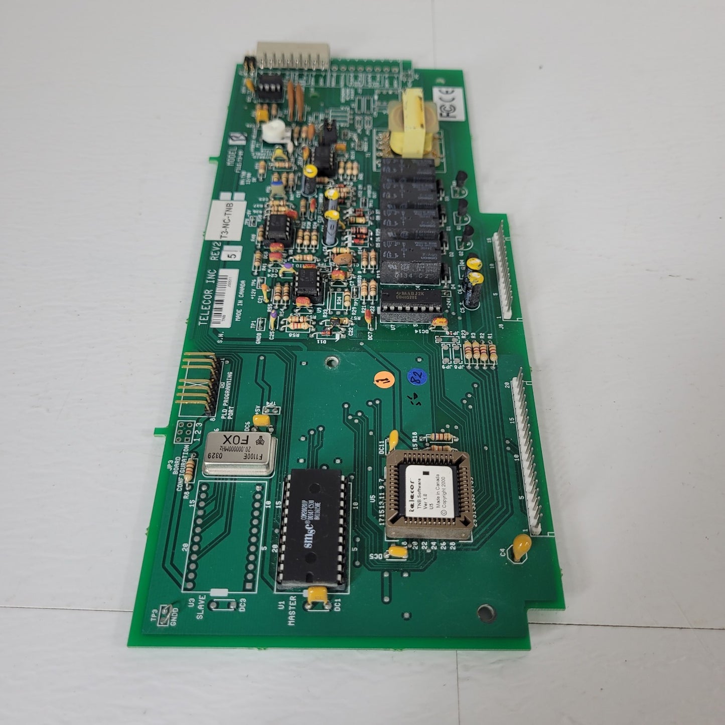 Telecor T3-NC-TNB Rev 5 Circuit Board Control Panel PCB Controller Nurse Call