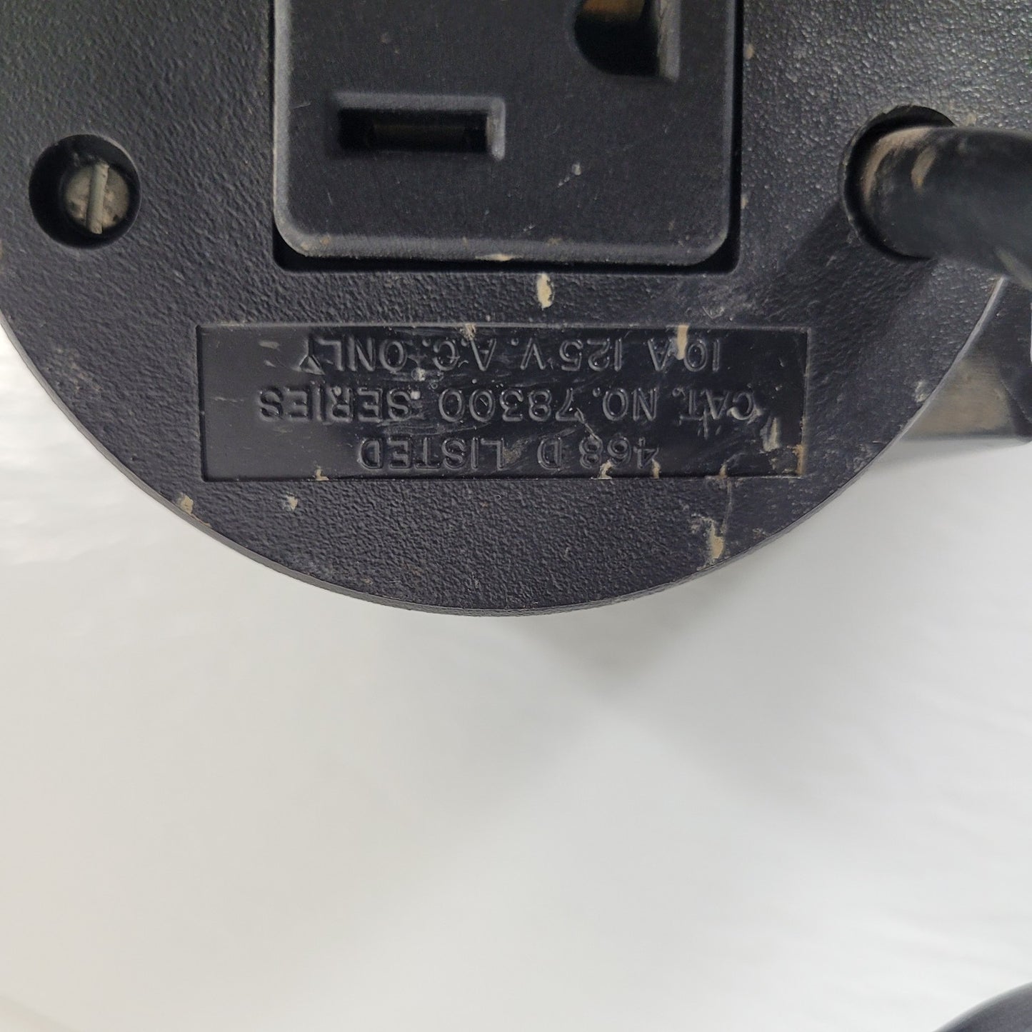 M. H. Rhodes 468D 78305 G08 125VAC 10A Timer Switch 60 Minutes Dial Clip Mount