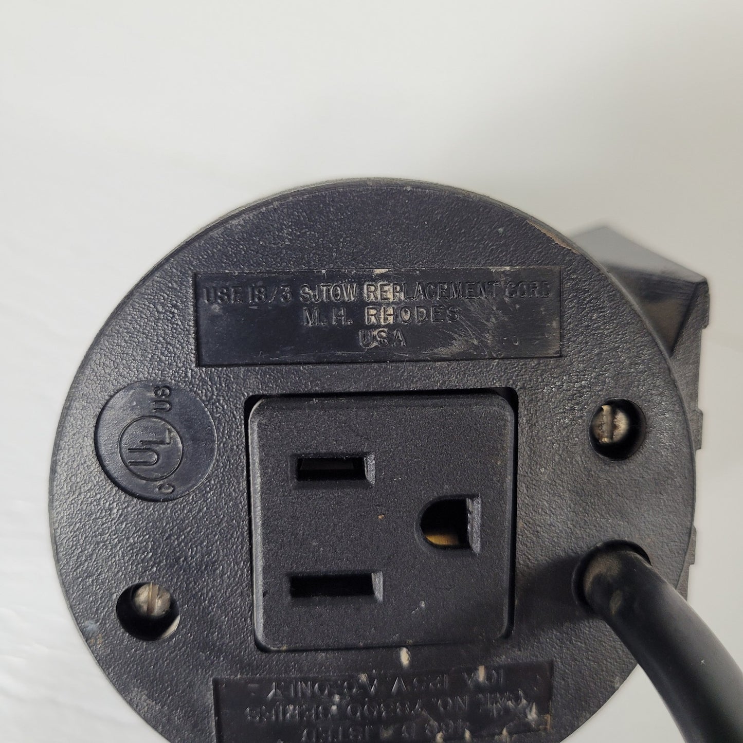 M. H. Rhodes 468D 78305 G08 125VAC 10A Timer Switch 60 Minutes Dial Clip Mount