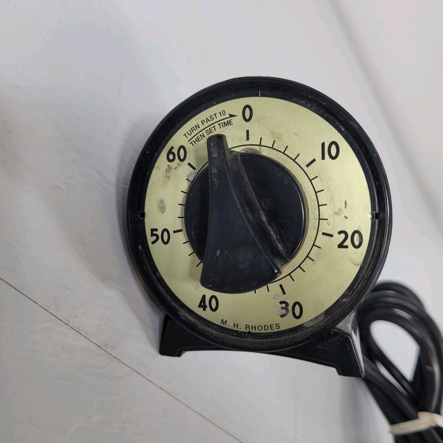 M. H. Rhodes 468D 78305 G08 125VAC 10A Timer Switch 60 Minutes Dial Clip Mount