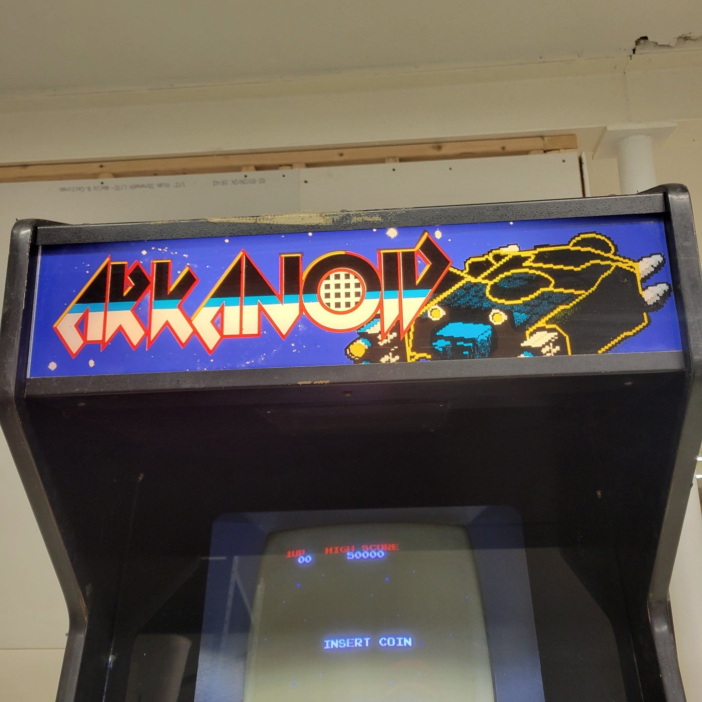 Vintage Taito Arkanoid Arcade Video Game Cabinet Machine 1986 Tested Working