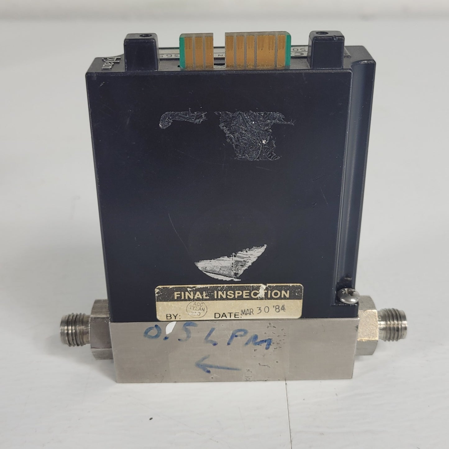 Tylan FC-260 500SCCM Air Mass Flow Controller 150PSIG Flow Max elastomer-sealed