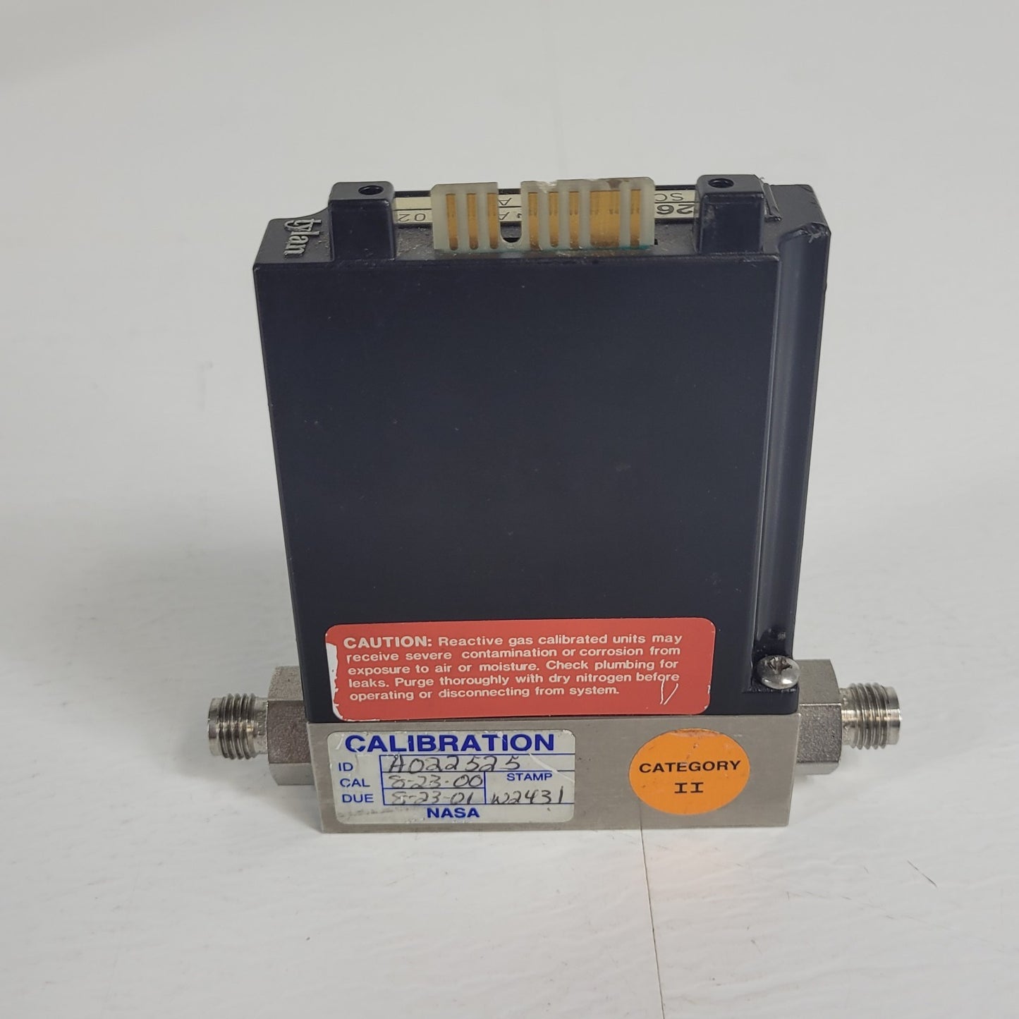 Tylan FC-260V 500SCCM Air Mass Flow Controller 150PSIG Flow Max elastomer-sealed