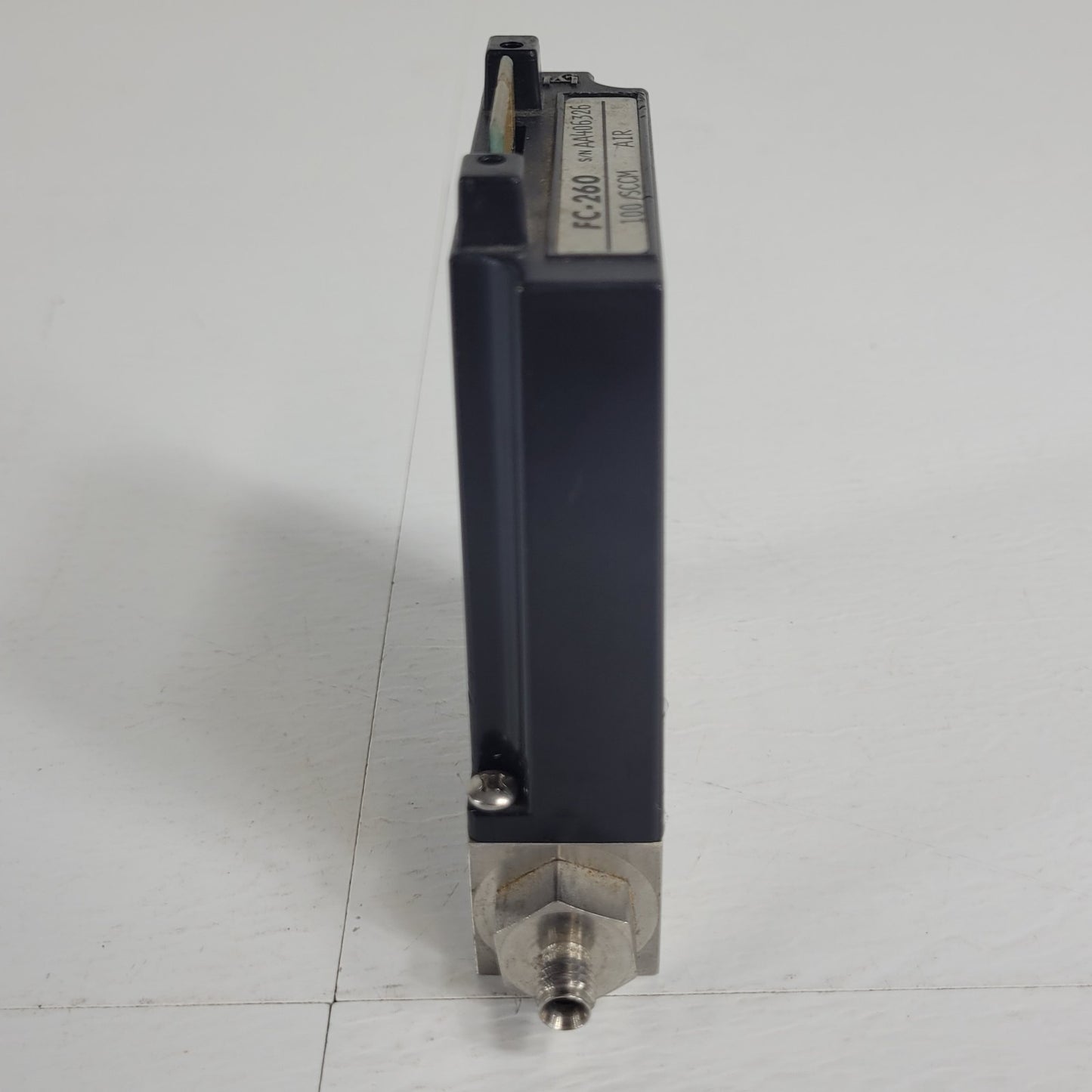 Tylan FC-260 100SCCM Air Mass Flow Controller 150PSIG Flow Max elastomer-sealed