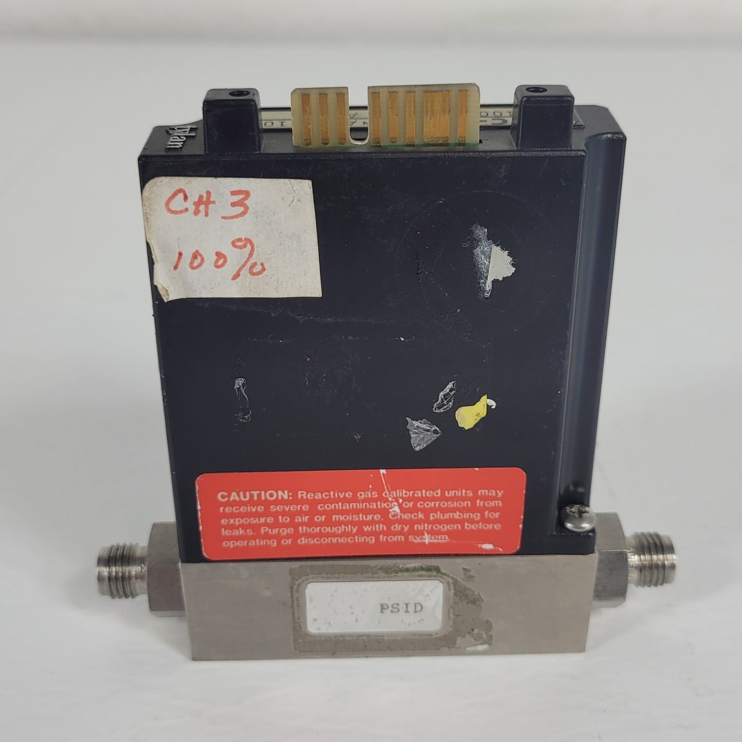 Tylan FC-260V 100SCCM Air Mass Flow Controller 150PSIG Flow Max elastomer-sealed