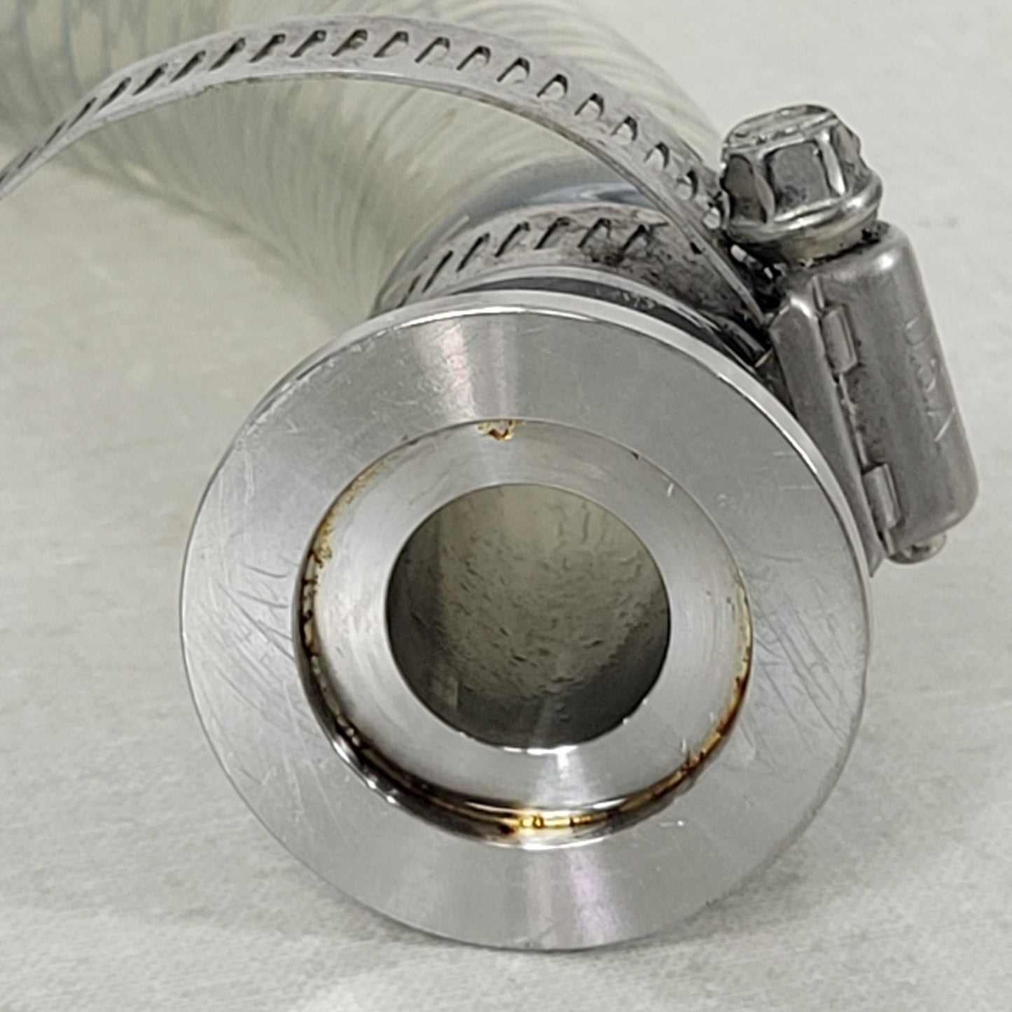 KF16 NW16 To KF25 NW25 ISO 56" Wire Reinforced Vacuum PVC Hose Polywire 3/4"