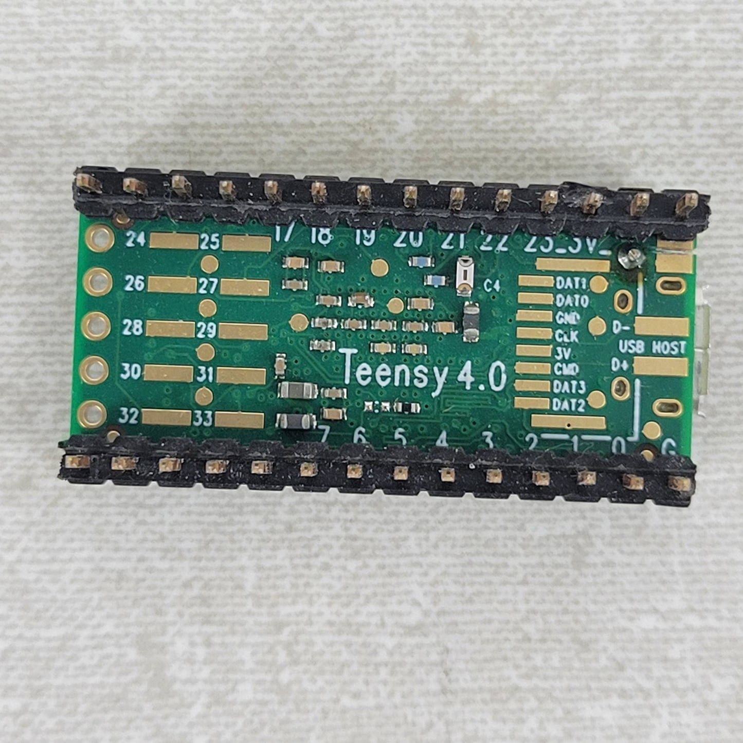 Teensy 4.0 32 Bit Arduino Microcontroller Development Board USB Micro-B DIP28