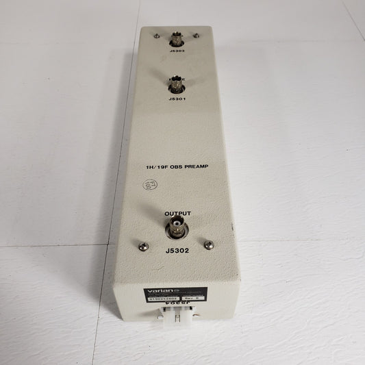 Varian 0190242602 Unity Inova XMTR NMR 1H / 19F OBS Preamplifier 62A