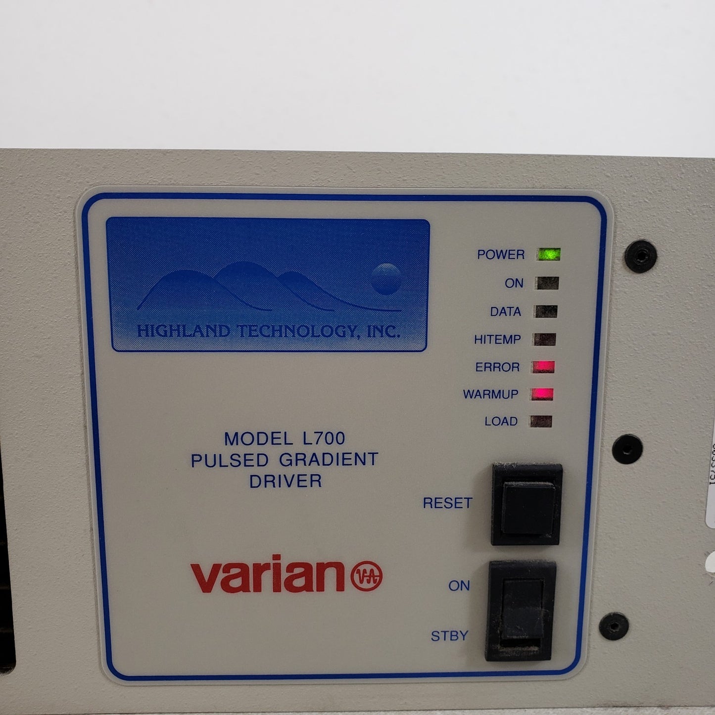 Agilent Varian L700 Pulsed Gradient Driver NMR Spectrometer 220-240V Highland