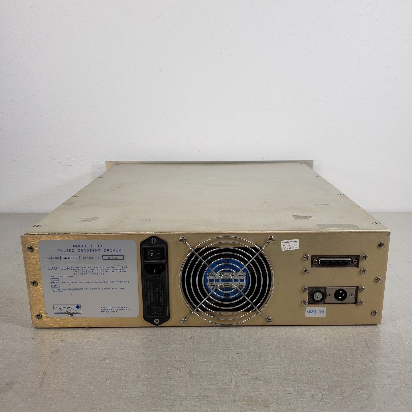 Agilent Varian L700 Pulsed Gradient Driver NMR Spectrometer 220-240V Highland