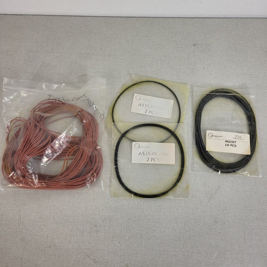 Various O-rings Oring Inc AS3578-260 3 Pcs Oring Maint 10 Pcs Orange 19 Pcs