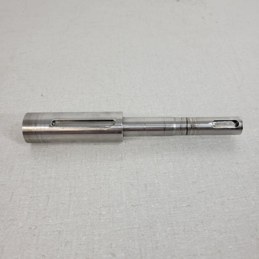 1" Diameter Aluminum Drive Shaft 6-7/8" Long 1.96" Keyway 0.193" Wide Keyway
