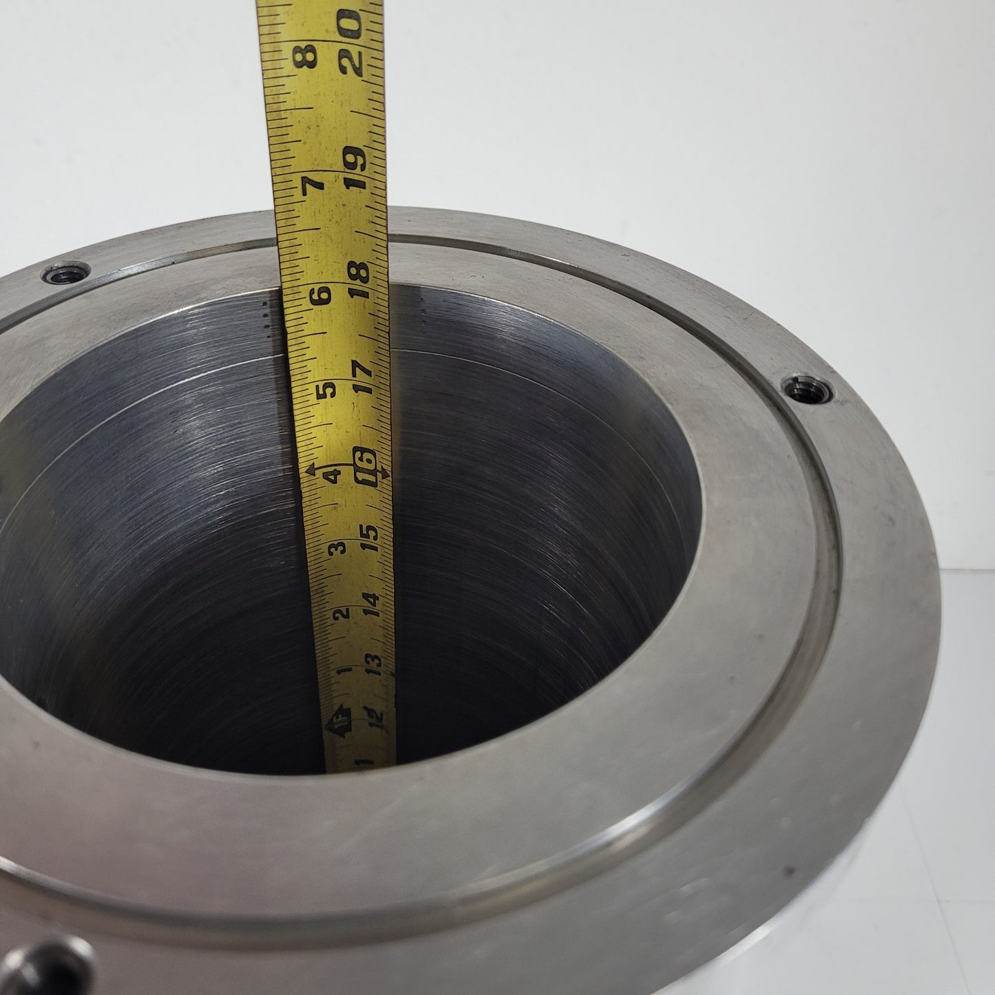 Vacuum Pressure Chamber 1.2 Gallon Aluminum ASHCROFT 436-13R 30 in.Hg Vac 30 Psi