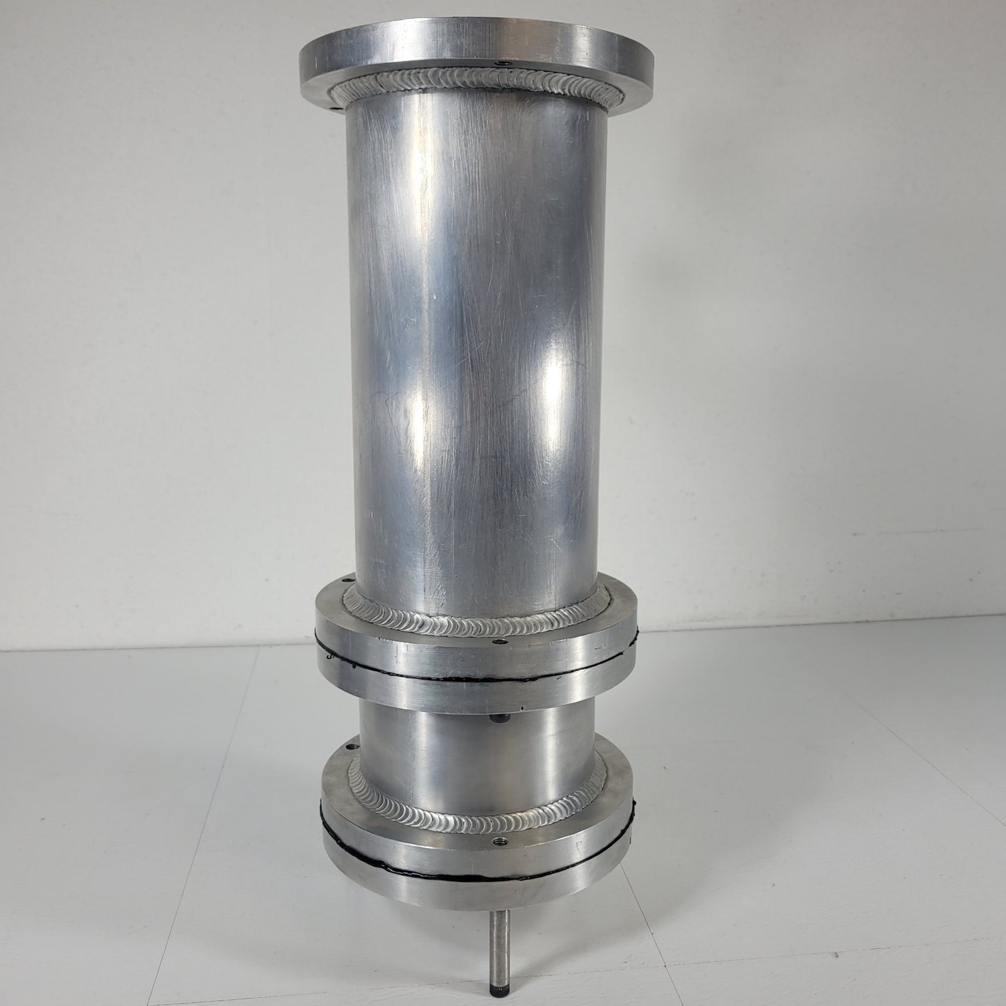 Vacuum Pressure Chamber 1.2 Gallon Aluminum ASHCROFT 436-13R 30 in.Hg Vac 30 Psi
