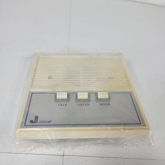 Jeron Electronic Systems 2001 Intercom Apartment Station Talk Listen Door