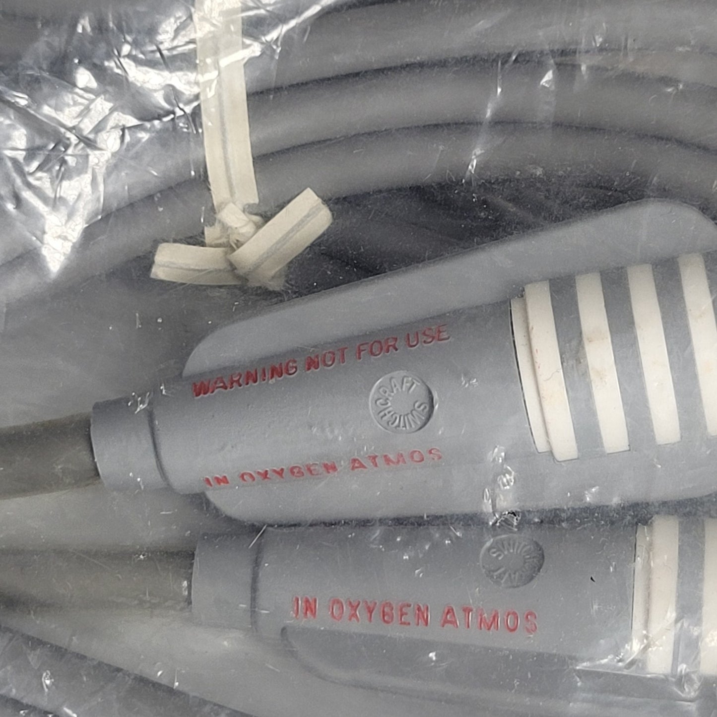 Rauland Switchcraft Call Cord Switch In Oxygen Atmos Gray 2 Button