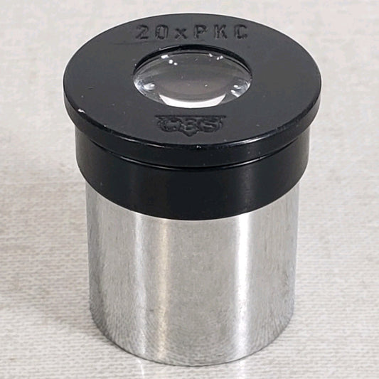 Beck Kassel CBS 20X Mag PKC Microscope Eyepiece 23.5mm DIN Mount Ocular Lens