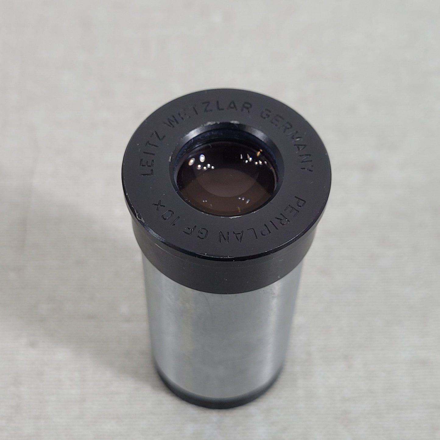 Leitz Wetzlar Periplan GF 10X Mag O 23.5mm Mount Optical Microscope Eyepiece Set