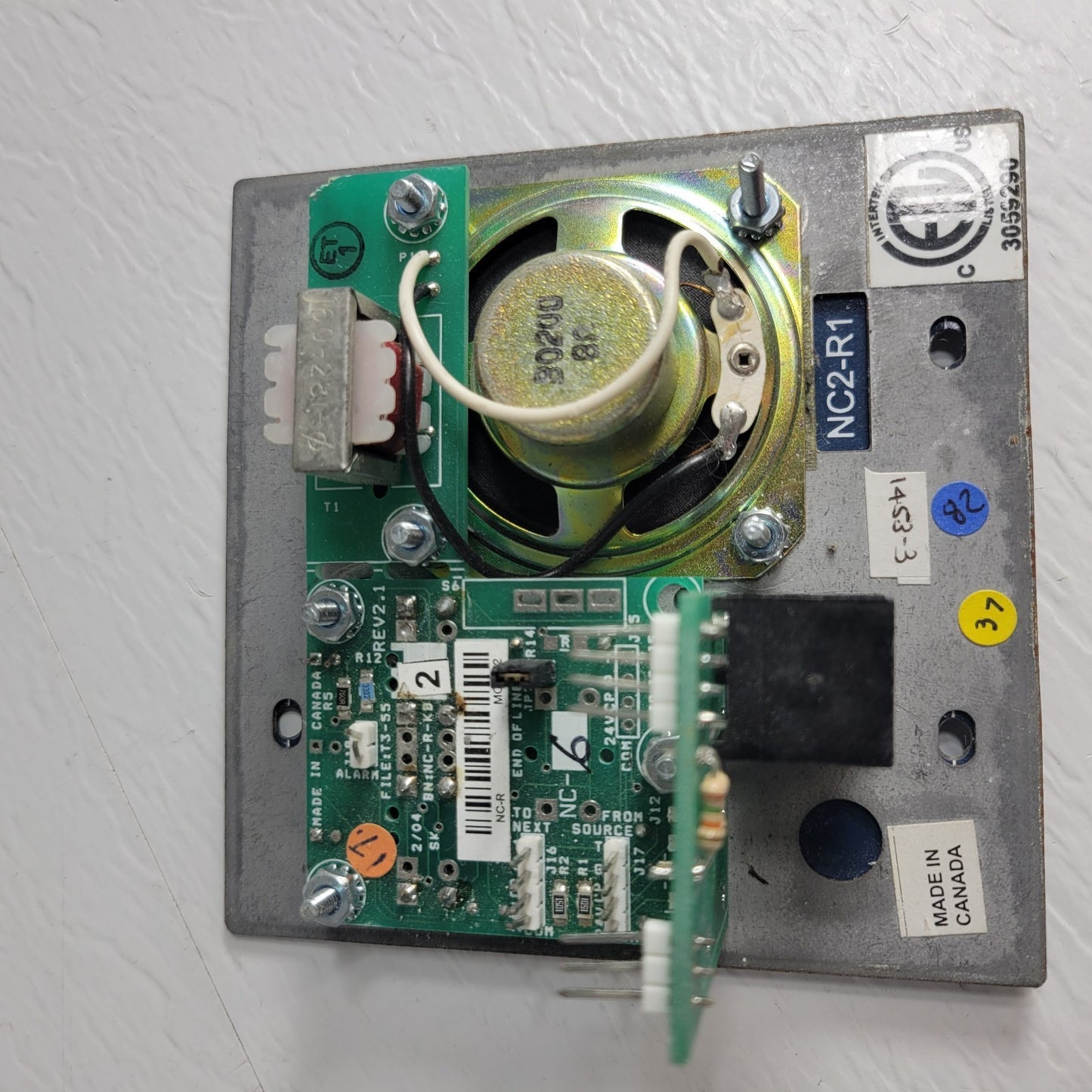 Lot Of 25- Telecor Nurse Courier 2 Way Room Stations NC2-R2  NC2-R2(A)  NC2-R1