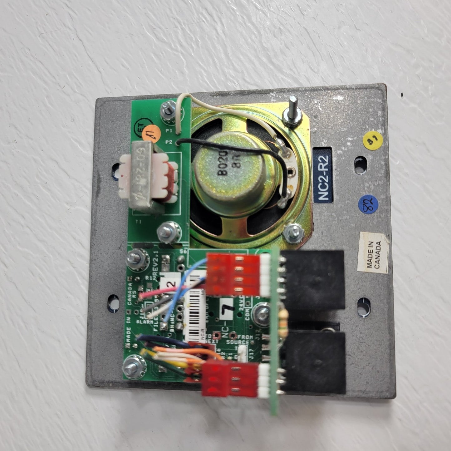 Lot Of 25- Telecor Nurse Courier 2 Way Room Stations NC2-R2  NC2-R2(A)  NC2-R1