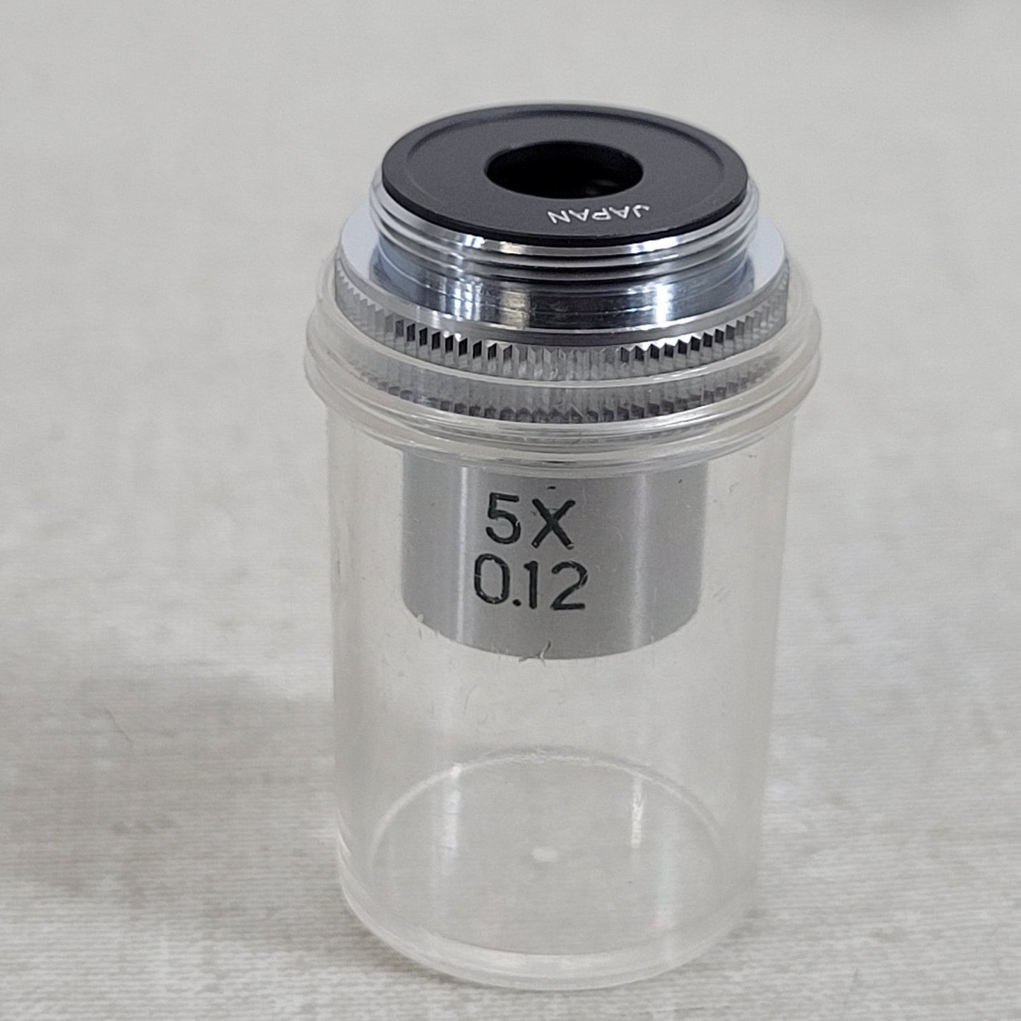 Microscope Objectives Set 5X & Two 10X Mag 20mm Thread Bases Ocular Lenses