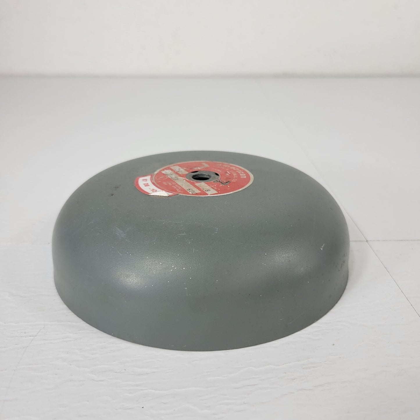 American Time and Signal Bell Cover Gong 60C Steel Body 6 Inch Diameter 87 DB