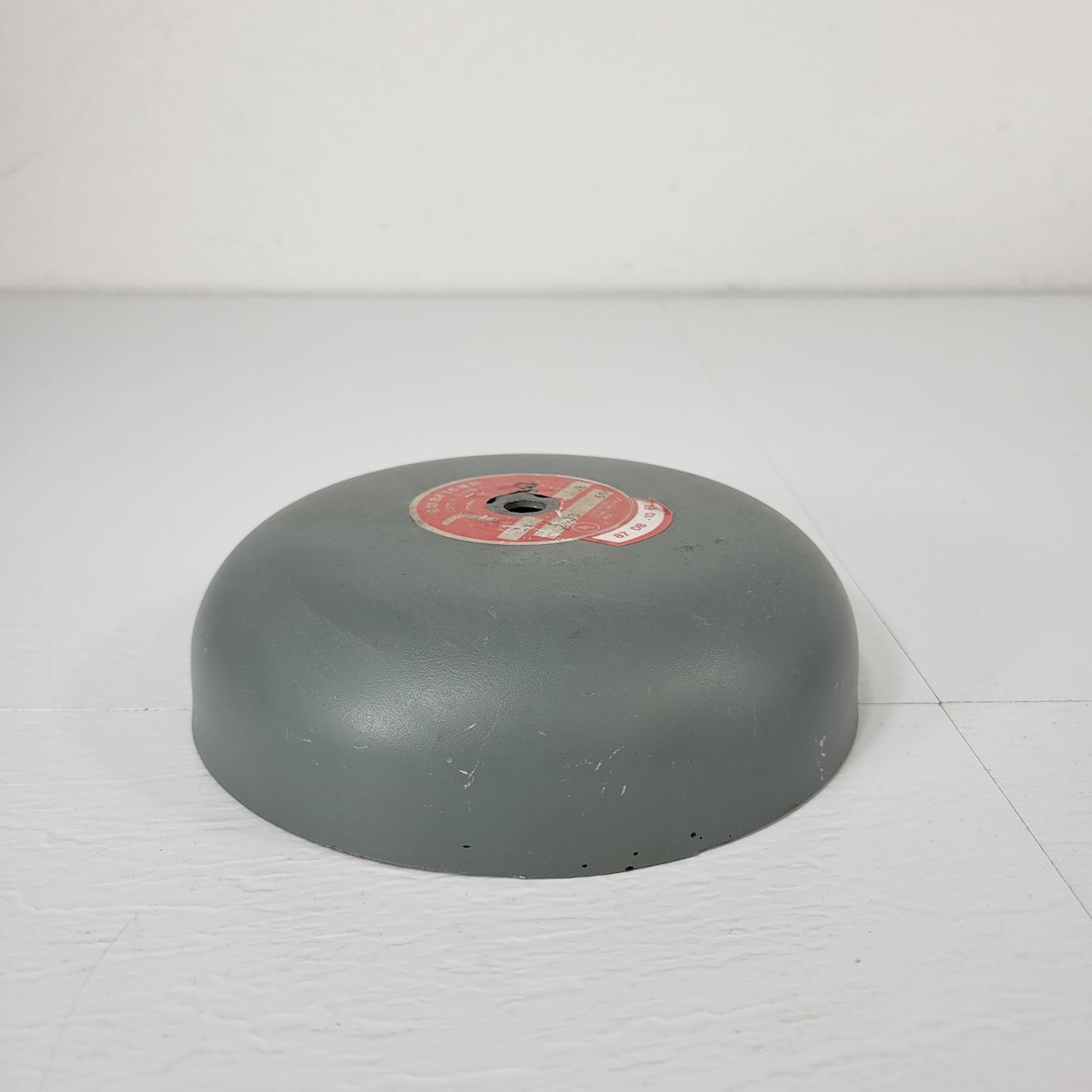 American Time and Signal Bell Cover Gong 60C Steel Body 6 Inch Diameter 87 DB