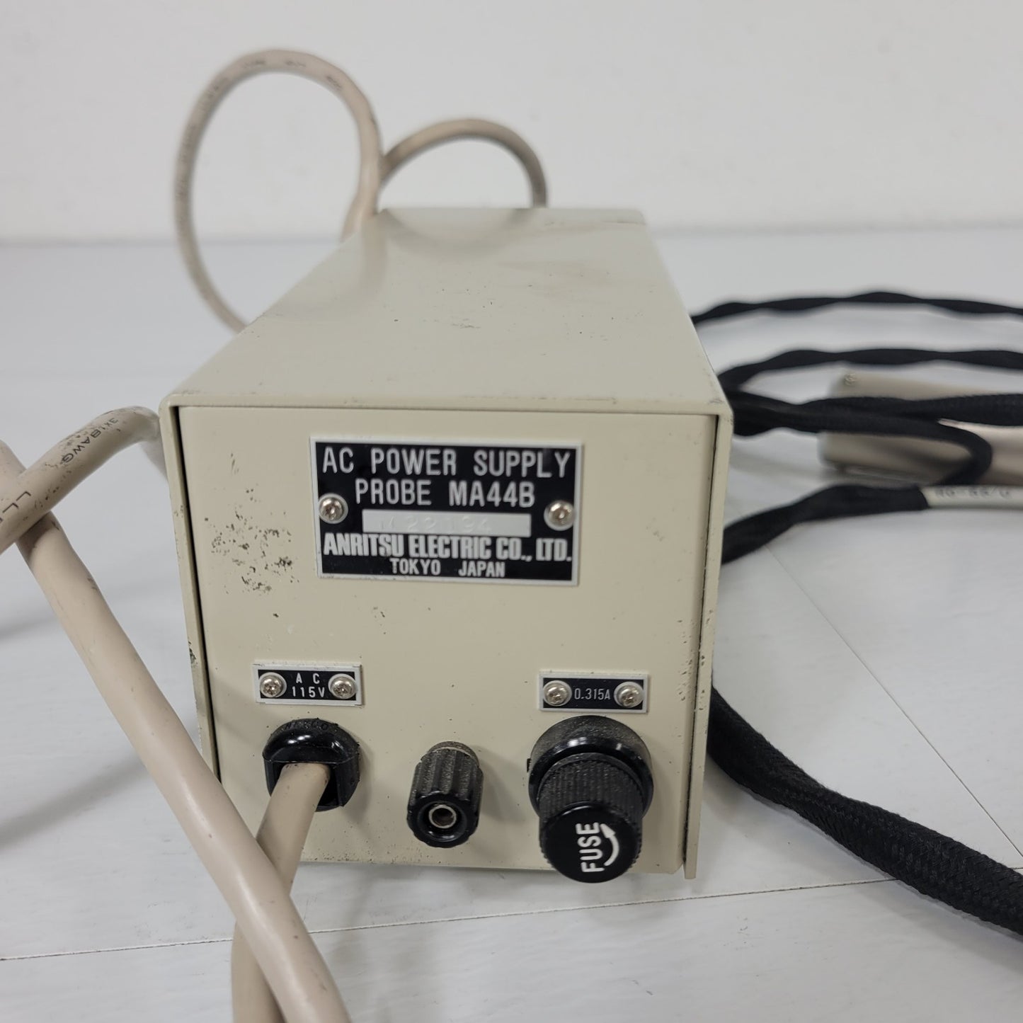 Anritsu MA44B AC Power Supply Probe Test 4 Prong Output M22094 Electric