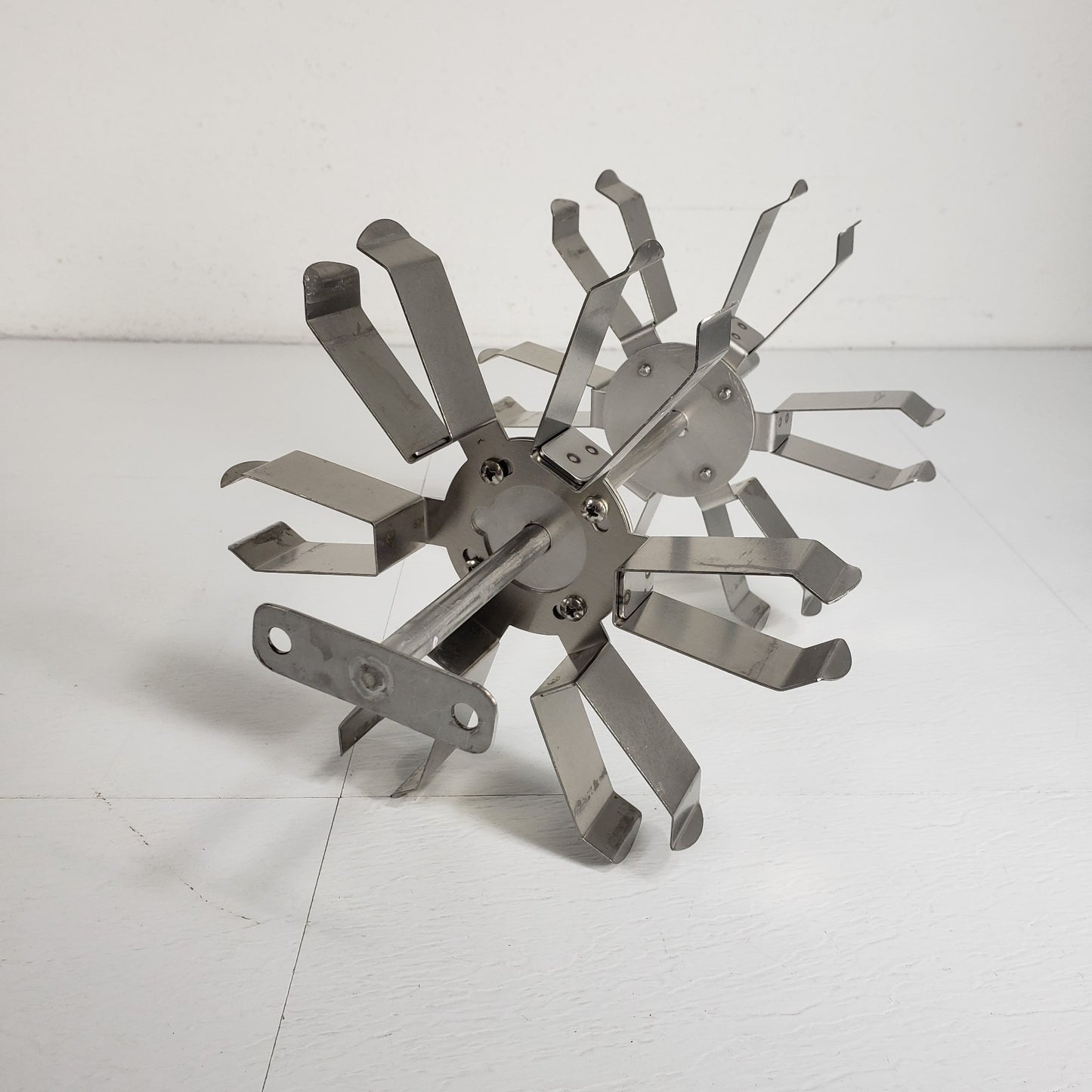 Lab Test Tube Rotator Mount Carousel 6-12 Holders for 1" Diameter Tubes