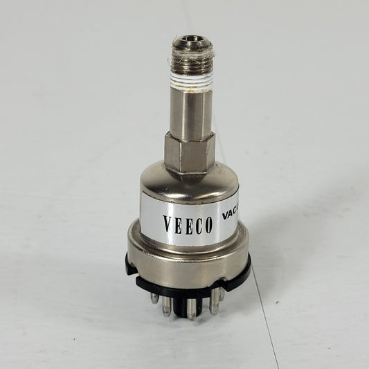 Vintage Veeco DV-1M TC Thermocouple Vacuum Gauge Tube 8-Pin 1/4" NPT