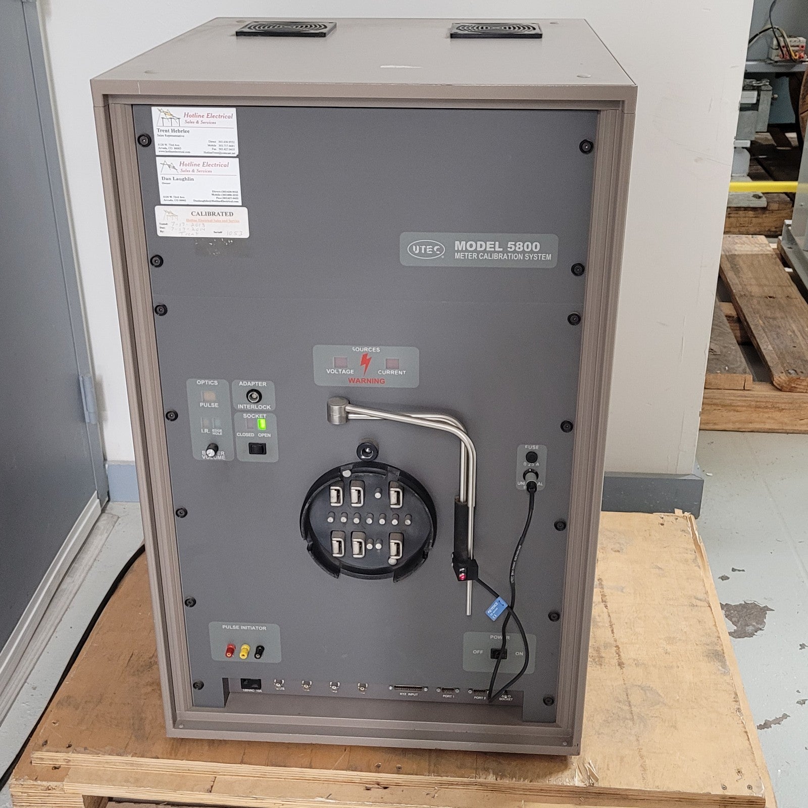 UTEC Utility Test Equipment 5800 Home Power Meter Calibration System 1 ...