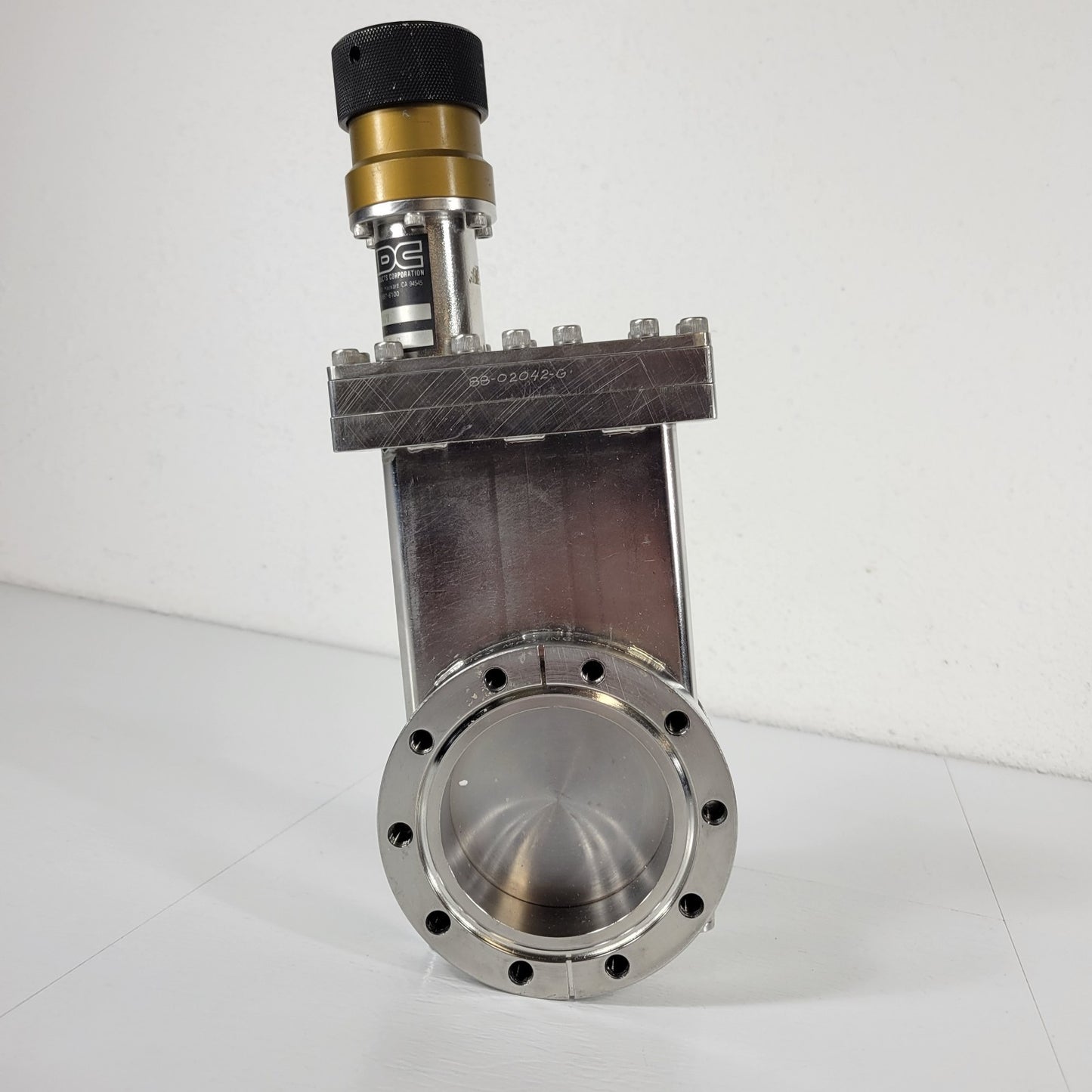 MDC GV-3000V CF Conflat DN75CF 4.62" NW75CF Manual Gate Valve High Vacuum CF75