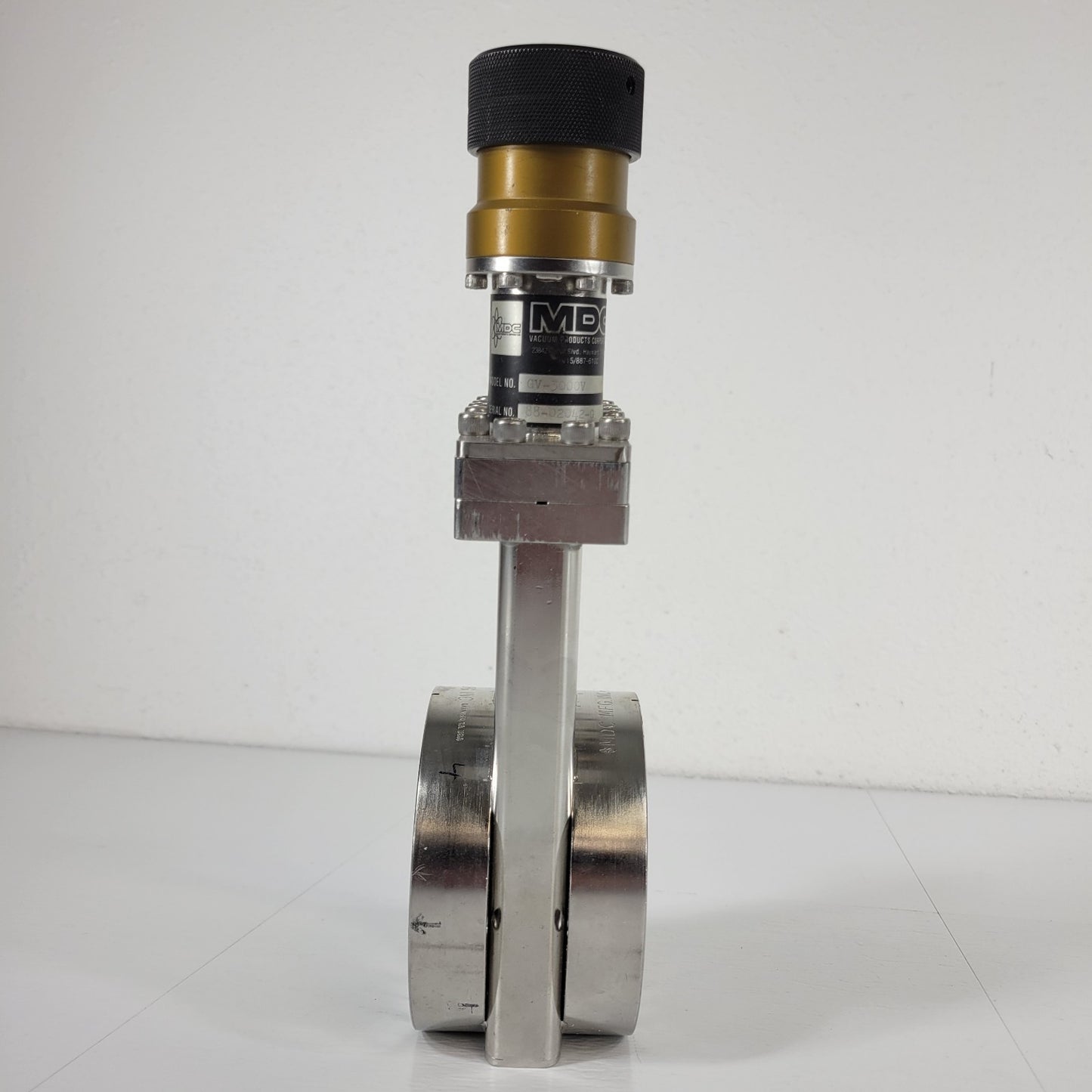 MDC GV-3000V CF Conflat DN75CF 4.62" NW75CF Manual Gate Valve High Vacuum CF75